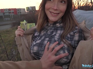 Public Agent - Hot Venezuelan Babe Sucks and Fucks for Cash in Public