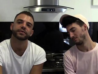 Homo Tastes Hard Aussie Cock