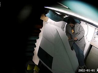 Brunette BDSM pussy fetish working