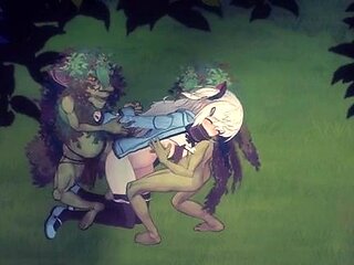 Vivi and the magical island - Alps attacked by goblins.