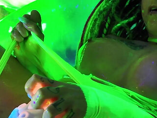 Nasty Neon Solo Fuck