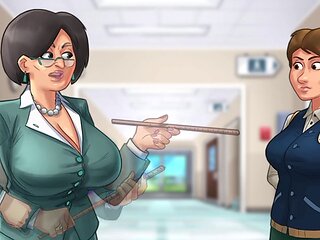 Super hot Korean thick mummy and daddy featured in summertime saga