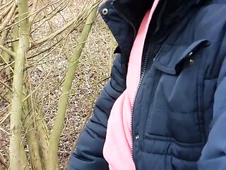 Twink Cums on a Chair Used for Fuck at Cruising Area