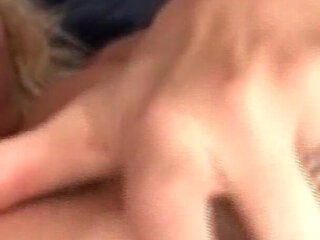 BBC Fists Mature Blonde's Stretched Pussy Dripping Wet