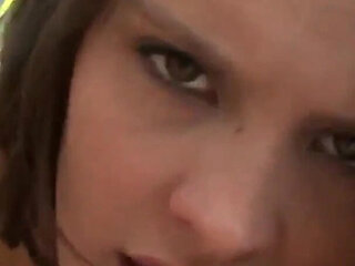 Tattooed teen Erin Stone sucks and fucks to enjoy hot cum on her face