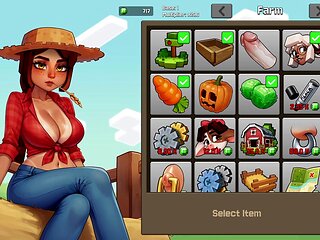 Adorable Minecraft sheep get it on in a wild h-game