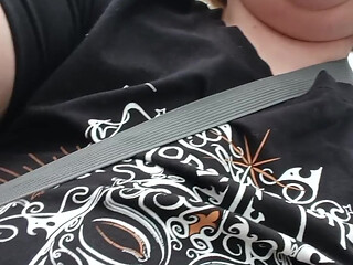 Riding on Ripper (I named it Ripper because of Giles, Rock In Peace!)