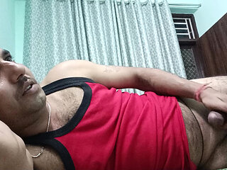 Indian police officer in full masti mood