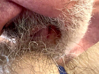 Close up Cunnilingus