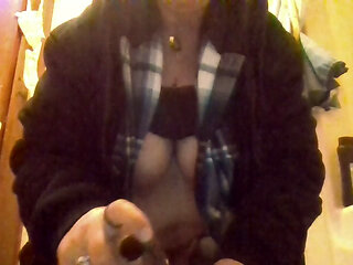 totuch me and my tight pussy big tit