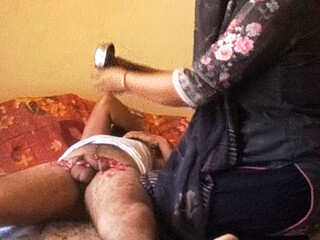 Romantic Desi New Wife Happy for Sex