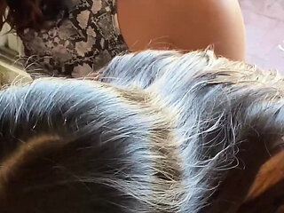 Dirty? a Mess? a Mess? They Haven't Seen Anything yet. More Than 2 Liters of Gag and Drooling, April and Belle