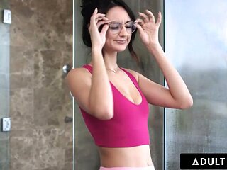 ADULT TIME - Eliza Ibarra Puts On Wrong Glasses  Fucks Her Stepbro Instead Of BF! GERMAN SUBTITLES: Porn