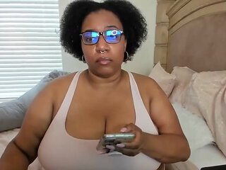 Ebony BBW Goddess stream - ep.9
