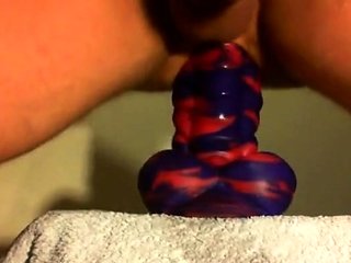 Anal Fun with Flint the Bad Dragon Amateur Gay Fisting Vide