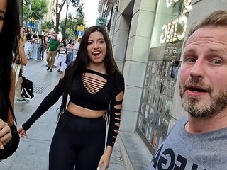 Hot Trio For Lost Tourist With Asia Vargas And Camila Palmer