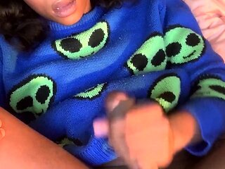 Two trannys fuck a black and a white guy on the sofa