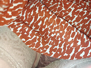 Real amateur stepmom seduces and teases her stepson and gives him a footjob in the car, in public