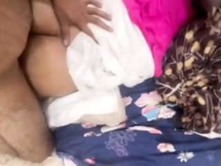 Desi bhabhi doggy sex two times in a day with devar