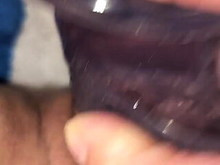 New Huge Dildo Pussy Squirt MILF GILF Solo