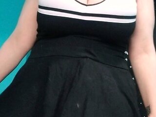 Big boobs milf masturbates with her dildo