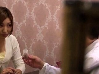 Great close up in japanese teen blowjob pov