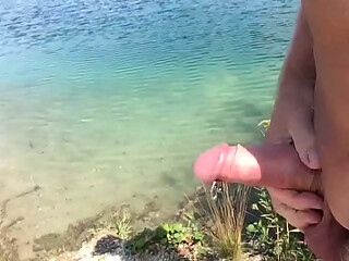 outdoor cumshot