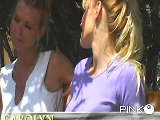 Lesbian Pleasure for Two Slutty and Greedy Blondes