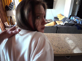 POV: The stepsister asked me not to inside, but I couldn&#039;t resist.