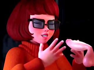 Velma Playing with dicks