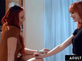 ADULT TIME - Aidra Fox Seduces Bestie Kenna James For ROMANTIC LESBIAN FUCK! GERMAN SUBTITLES
