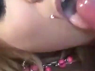 Hot Latina Blonde Lorena Pussy Creampie and Facial