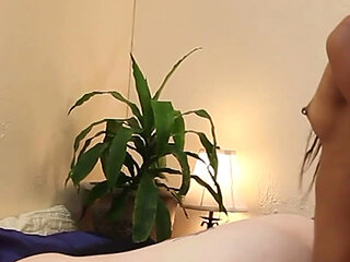 Nyrobi and Ela: After Wedding Strap-on and Wet Lesbian Orgasms