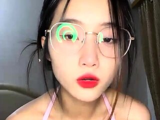 Amateur asian teen licks ass and sucks cock