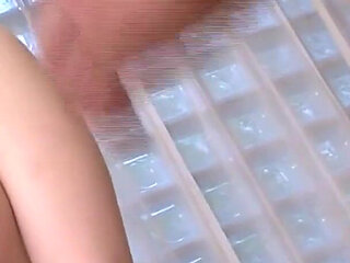 Seductive Brunette Babe Fingered to Orgasm in Hot Threesome