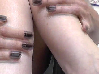 Dark Fingernails and Shiny Legs Part 2, Lady Victoria Valente