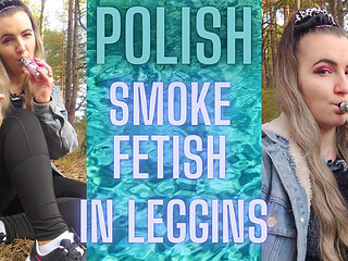 (107) Polish Smoke Fetish in Leggins