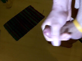 Quadruple Moaning Ruined Cumshot in My Hand