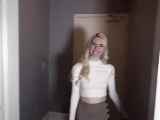 Fucking 2 Get A Job! Blonde Celestina Blooms Fucks Boss Seth Brogan!