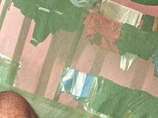 College Boy Masturbating at Night, Spilled a Lot of Semen on His Stomach.