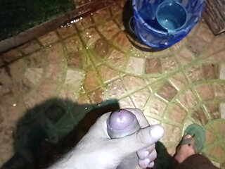 Pissing and Masturbation