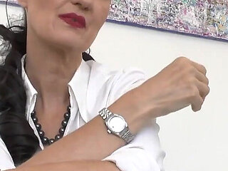 Sexpert Dr. Valente Gives Advice: Wristwatch as a Cock Ring, Part 1, Lady Victoria Valente