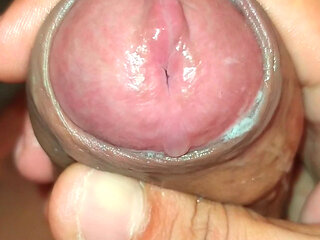 POV Stroking My 8-Inch Thick Cock with Slow-Motion Cum Blasting from the Tip