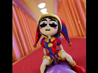 Hot 3D Cartoon Sex - The Amazing Digital Circus Anal & Blowjob Compilation
