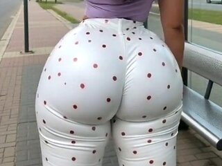 Big ass in public