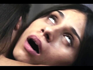 Lesbian Interracial Vampire Sex - Black Girl Mesmerize and Dominates Big Fake Tits Latina Slave