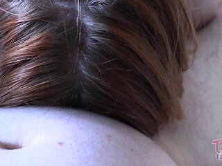 Scarlet Lets Step-dad Cum in Her Pussy