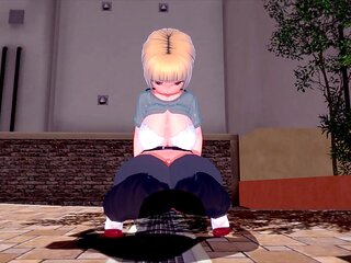 THREE DIMENSIONAL MANGA PORN - IMMENSE-BOOBED HOTTY - FABULOUS BUTT-CHEEKS - GIGANTIC BUTT pornography