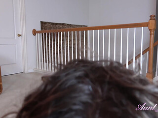 Auntjudys - Your Mature Step-stepmother Tia Gives You a Taboo Blowjob