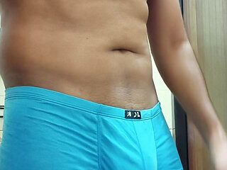 Bought new underwear and enjoying nude with it